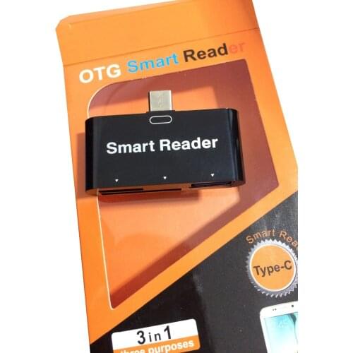 USB Type C SD TF MicroSD Smart OTG Card Reader for Samsung Galaxy S20 S10 S9 S8 NOTE 20 10 HUAWEI P40 LG Xiaomi Android Phone