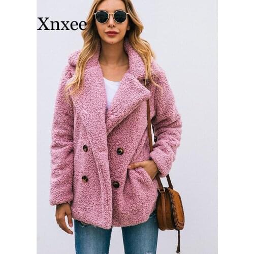 Xnxee Women's Sheepskin Coats