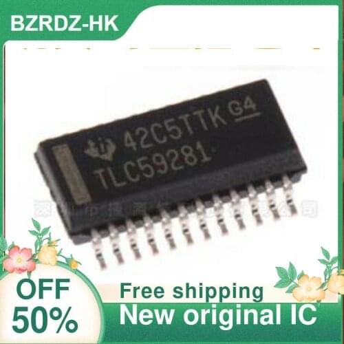 2-10PCS/lot TLC59281DBQR SSOP24 New original IC