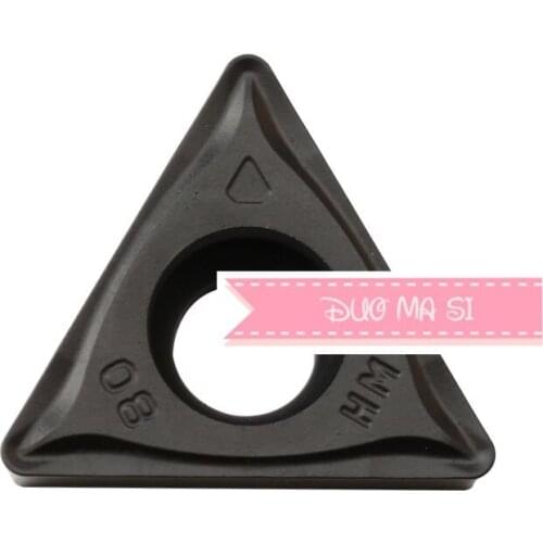 10pcs/Lot) TCMT16T304-HM YBC252/TCMT16T308-HM YBC252 cemented carbide turning insert CVD coating Negtive insert