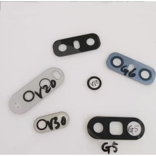 2Pcs/Lot, Rear Back Camera Glass Lens For LG V20 V30 G2 G5 G6 G7 Q6 K8 2017 Back Camera Glass With Glue Adhesive Sticker