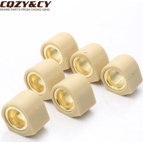 6PC Racing Quality Roller Weights 23x18mm 20 grams for Peugeot SV 250 SV250