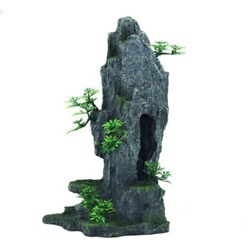 Fish Tank Aquarium Accessories Jewelry Resin Rockery Water Feature Aquarium Landscaping Fish Tank Decoration Crafts Pet Supplies