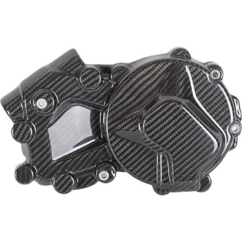 Carbon Fiber Side Engine Housing Alternator Cover Right For BMW S1000RR HP4 2009 2010 2011 2012 2013 2014 2015 2016 2017 2018