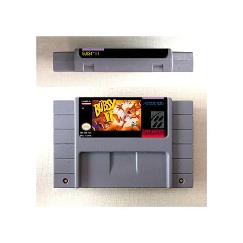 Bubsy II - Action Game Card US Version English Language