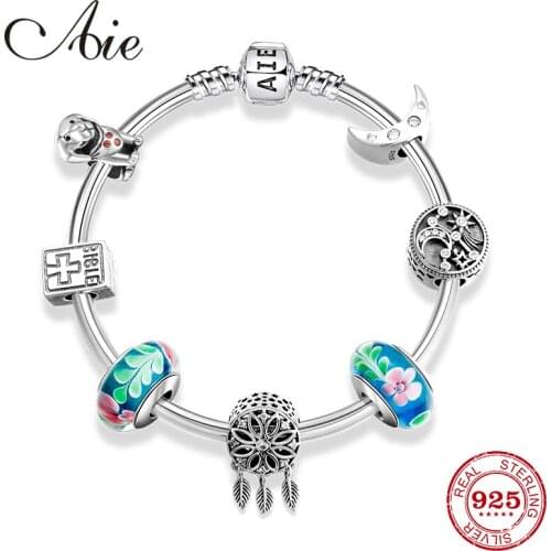 Original 925 Sterling Silver springtime new style charm Beads Women Jewelry Finished Bracelets