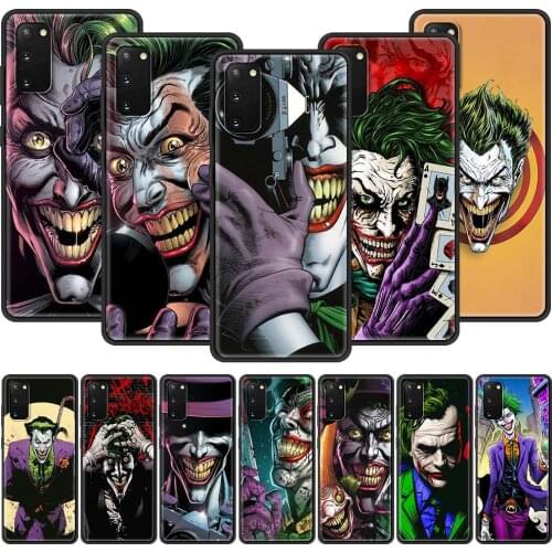 Case For Samsung Galaxy A51 A71 A21s A31 A12 A41 A11 A72 A52 A32 5G A01 A91 A21 Black Shell Phone Covers Camera Joker Cool