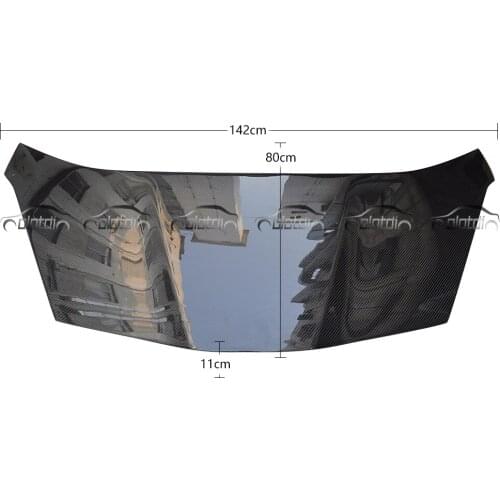 For Honda Fit Jazz 2006-2009 Carbon Fiber Front Engine Hood Cover Bonnet Car Styling