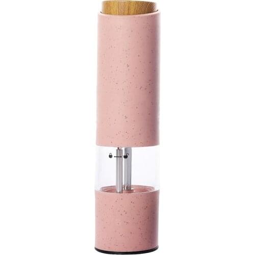 Electric Salt&Pepper Grinder,Portable Pepper Mill,Adjustable Ceramic Coarseness Grinder,for Himalayan Salt,Peppercorns