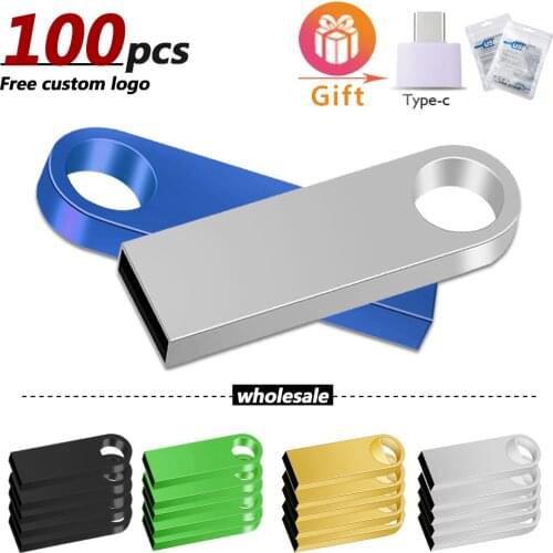 100pcs/lot Pendrive 128GB flash drive 4GB 8GB 16GB 32GB 64GB pen drive pendrive u disk 128GB memoria flash stick cel usb stick