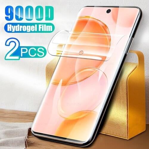 2Pcs Full Cover Soft Hydrogel Film For Huawei Honor 50 Screen Protection For Wuawei Xonor 50Pro 50SE Pro SE Protector Not Glass