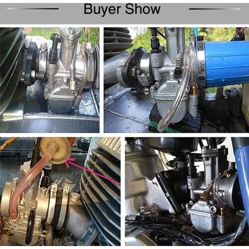 Motorcycle Motorbike Carburetor 33 34 35 36 38 40 42mm Carb Racing Scooters Dirt Bike ATV with Power Jet