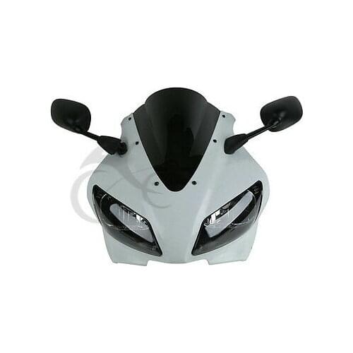 Motorcycle White Unpainted ABS Upper Fairing Cowl Combo For Yamaha YZFR1 YZF-R1 98-99