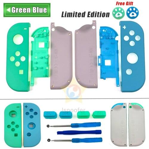 New Shell Case Joy con Housing Case Shell Limited Edition Replacement For Nintendo Switch Joy Con Controller Repair with SR SL