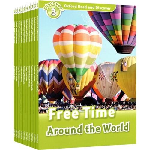 6-10 year 10 book/set Oxford Read and Discover Level 3 Nonfiction English picture books English enlightening childrens book