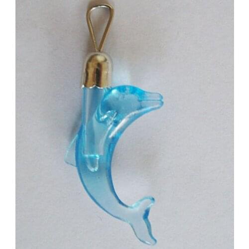 Plastic Dolphin -Arcylic Vials For Rice Jewelry Glass Vials Pendants Diy Jewelry Finding