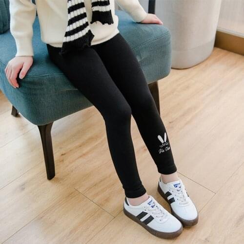 Thick Warm Girls Leggings Fall Winter Casual Kids Pants for Girl 3 4 5 6 7 8 9 10 11 12 Year Teens Children Skinny Trousers