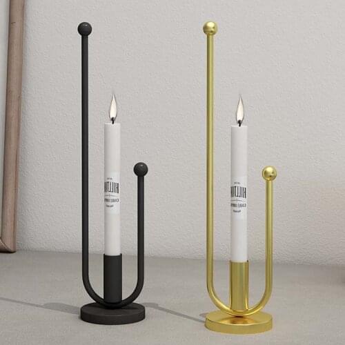 Nordic Candle Stand Home Decoration Candlestick Decktop Decoration Ornaments Home Supplies Decktop Party Dinner Night Props