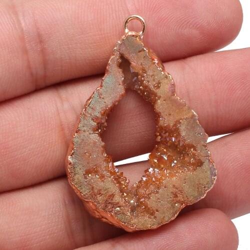 Natural Stone Pendant Irregular Agates Pendant For Jewelry Making DIY Necklace Bracelet Anklet Accessory