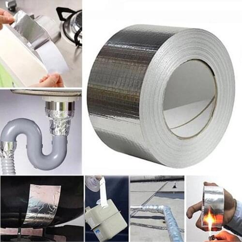 Repair Tape Super Waterproof Butyl Rubber Aluminium Foil Tape Strong Adhesive AC889