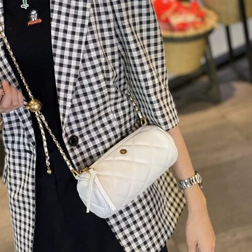 Luxury Designer Bag Ladies Cow Skin Leather Single Shoulder Bags Women Fashion Style Small Purses Crossbody Cell Phone Pocket