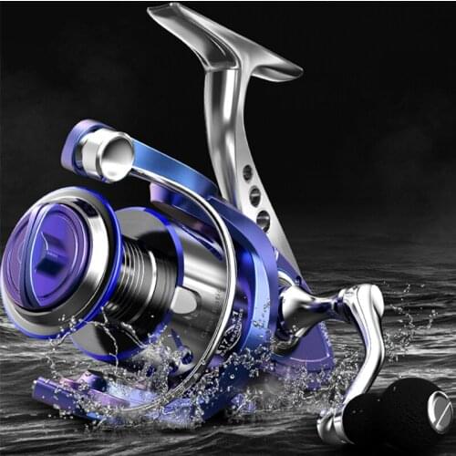 Fishing Reel Spinning Metal Spool Stainless Steel Ball Bearing Metal Handle Saltwater Reel For Fishing