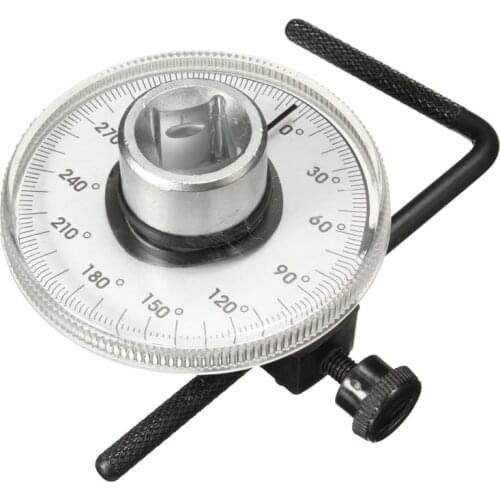 Wrench Adjustable 1/2 inch Drive Torque Angle Gauge Car Auto Garage Tool Set