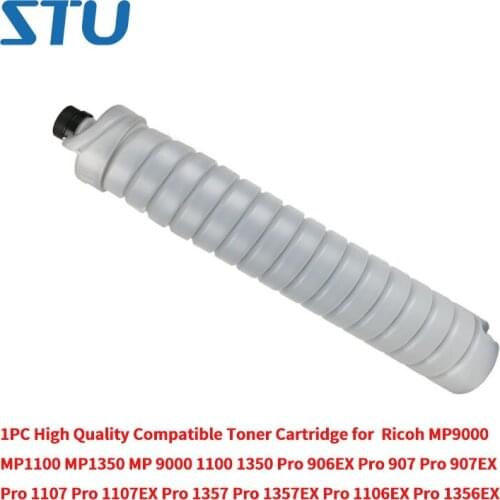 1PC High Quality Compatible Toner Cartridge for Ricoh MP 9000 1100 1350 Pro 1356 1357 1106 1107 907 906 MP9000 MP1350 MP1100