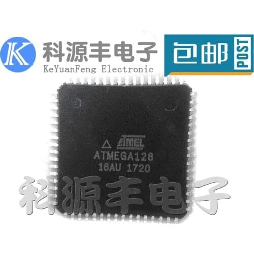 100% New&original ATMEGA128-16AU ATMEGA128 TQFP64 8MCU In Stock