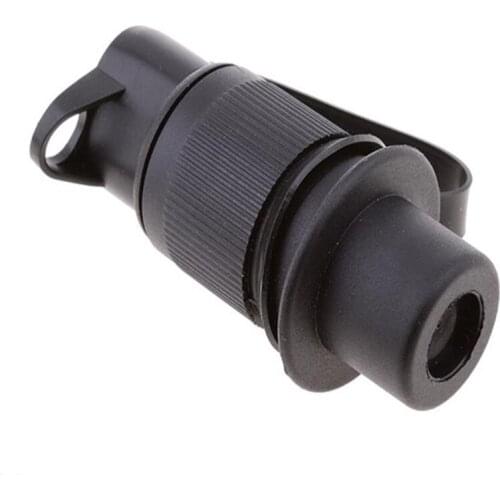 3-Pin 12V RV Car Accessories Durable Vehicle Trailer Plug Round For Carvan Connector Adapter Practical Outdoor Waterproof Socket