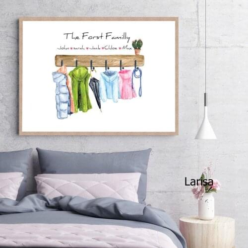 Decoration for Home Modern Nordic Canvas Posters and Prints for Living Room Family Pictures for Home Design Frameless