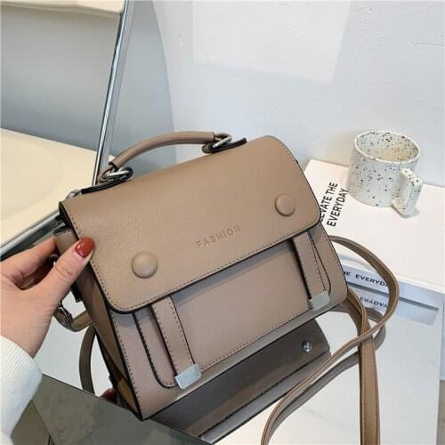 Elegant Ladies Handbag Small 2021 New Womens Shoulder Bag High-Quality PU Leather Messenger Bags For Female Totes