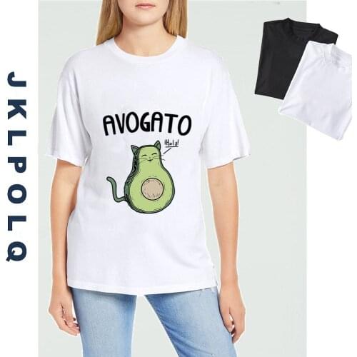 JKLPOLQ Womens T Shirt Casual Loose Summer Funny Women T-shirt Kawaii Cartoon Short Sleeve Tee 100% Cotton Tops