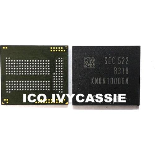 KMQN10006M-B318 eMMC 8+1 8G EMCP NAND flash memory IC chip BGA221 Used 100% Tested Good
