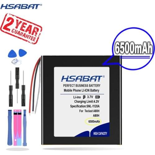 New Arrival [ HSABAT ] 6500mAh Replacement Battery for Teclast A80H A80HD A80S A80se X80H X80HD X80 Plus &Pro &Power Tablet PC