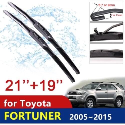 Car Wiper Blade Windshield for Toyota Fortuner 2005~2015 AN50 AN60 Front Windscreen Wipers Car Accessories 2006 2007 2010 2011