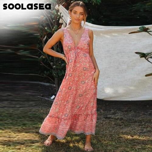 Длинные летние платья Soolasea China At AliExpress