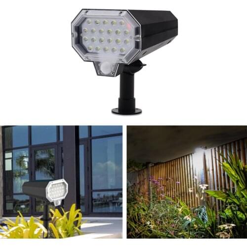 22LED Adjustable Solar Spotlight Solar Garden Light IP65 Super Bright Landscape Wall Light Outdoor Light Solar Lamp