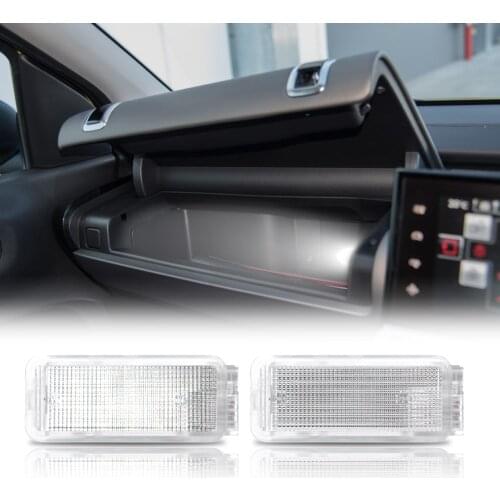 LED Glove Box Boot Light Luggage Trunk Interior Lamp For Peugeot 1007 206 207 306 307 308 496 407 607 807 3008 5008 OEM# 6362N6