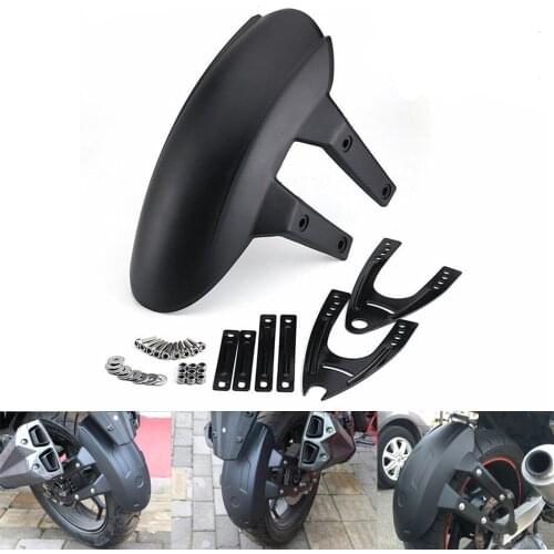 Universal Motorcycle Rear Wheel fender Splash Guard Cover Mudguard Bracket For Yamaha FZ1 FAZER FZ6 FZ6R FZ8 XJ6 MT-07 MT-09