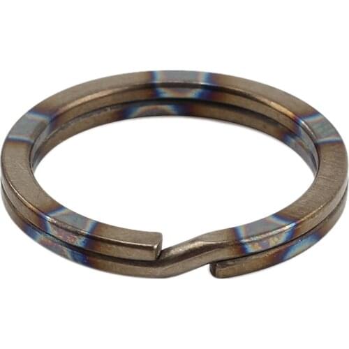 1Pcs Titanium Alloy Hanging Ring Outdoor Small Tool Key Ring Mountain Climbing