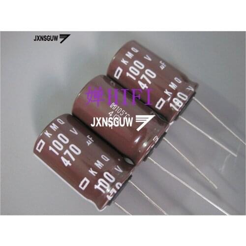 10PCS NIPPON KMQ 100V470UF 16X25MM NCC long life electrolytic capacitor 470UF/100V CHEMI-CON 105 degrees 470uF 100V
