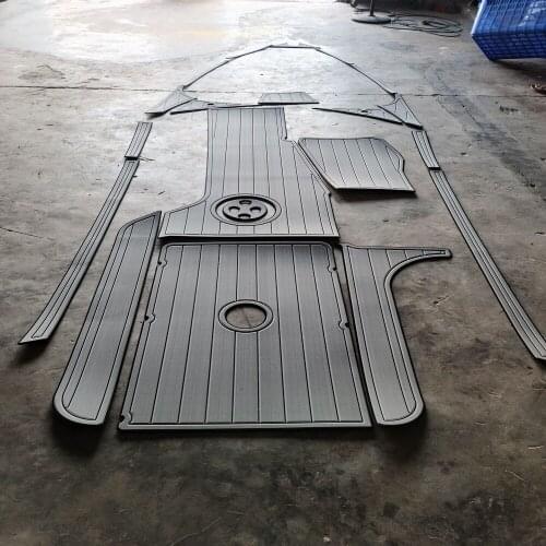 2010 - 2014 Malibu 21 VLX Cockpit Pad Boat EVA Teak Decking 1/4" 6mm