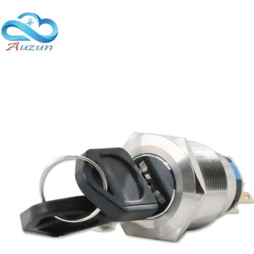 22 mm band 3 metal knob with large current 10 a high-power key knob switch LA160-22A9-11Y3