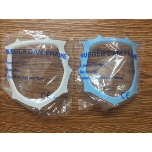 6pcs/ set New Dental Plastic Rubber Dam Frame Holder Instrument for sale