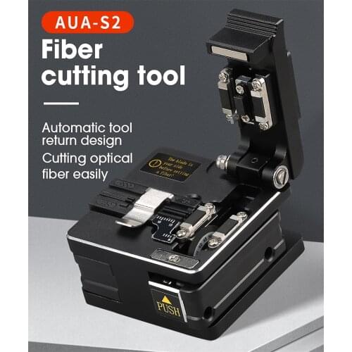 AUA-S2 FTTH optical power cleaver ,optical fiber tool kit with optical fiber cleaver, Optic Slitter cable knife stripper