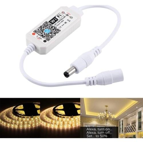 Magic Home DC5-28V Wireless Mini RGB WiFi Dimmable Single RGBW LED Controller for 5050 3528 5730 RGB Led Strip lights