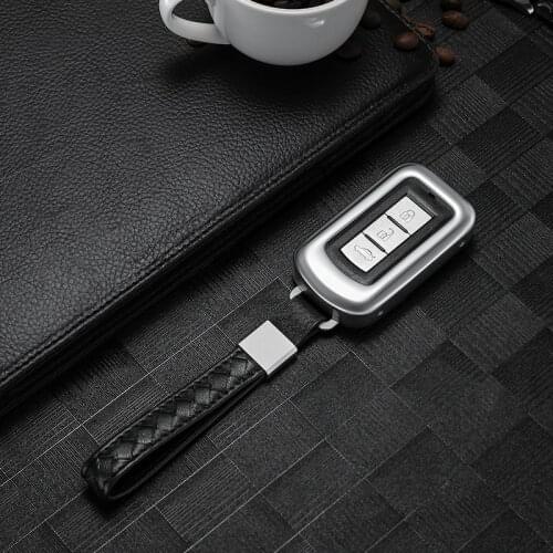 Aluminum Alloy Car Key Case Key Cover Key Shell For Mitsubishi Outlander Lancer 10 Pajero Sport EX ASX Colt Grandis L200