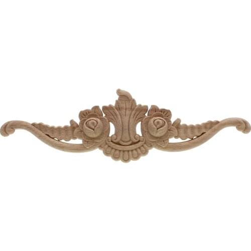 RUNBAZEF Wood Furniture Applique Door Fireplace God Stage Stigma Column Decoration Accessories Modern Kitchen Vintage Home Decor