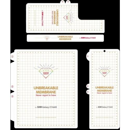 For Samsung Galaxy Z Fold 3 Soft Nano Gel Full Cover Inside Outer Screen Protector HD Explosion Proof Protective Hydrogel Film